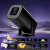 Proyector transfronterizo HCS350miniU1, un proyector inteligente basado en Android para uso doméstico, diseñado para juegos, con alta definición 4K y características portátiles