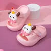 Pantuflas para Niñas Princess Xiasa Lindos Dibujos Animados Bebé Niños Interior Exterior Antideslizantes Zuecos para Niñas