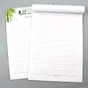 Bosque de Bambú Verde Papel Carta 16K Mi Zi Ge Tian Zi Ge Hui Gong Ge Línea Única Doble Línea Papel Carta Inglés 70g