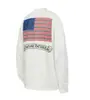 Versión Correcta de 25S Marca de Moda Corazón Cromado Algodón Puro de Doble Hilo de Alta Calidad Camiseta de Manga Larga Estampada para Hombre y Mujer
