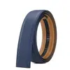 Cinturón de Cuero Genuino con Hebilla Automática de Venta Caliente Fabricante de Cinturones Transfronterizos para Comercio Exterior Cinturón de Negocios Simple para Hombre con Logo Personalizable