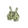Novo estilo pingente Leader Dog, calça floral, roupas de boneca, macacão floral, calça bolha, roupas e acessórios Labubu
