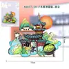 Ímãs de Geladeira de Madeira de Nanjing, Produtos Culturais e Criativos da Tendência Nacional, Lembranças de Atrações Turísticas de Jiangsu, Ímãs de Geladeira 3D de Cidade Atacado