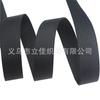 Fábrica de correas de nailon de imitación en stock, correa de cinturón de seguridad de poliéster con diseño de espiga densa americana, correa de hombro