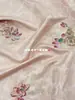 Fuluheyun Tela de Brocado Bordada Fina Estilo Chino Nuevo Estilo Chino Falda Mamian Chaleco Hanfu Tela Jacquard