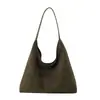Bolsa Tote Retro Elegante para el Trabajo Nueva de Otoño 2026 Bolso de Hombro Tejido Bolsa de Hombro Grande de Capacidad para el Trabajo para Mujeres