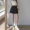 Caqui Shorts Utilitarios Verano Dulce 2025 Nueva Llegada Pequeños Pierna Ancha Casual Algodón Lino Pantalones Deportivos