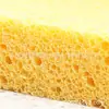 Ventas Esponja Porosa Hidratante Hoja Cuadrada Paleta de Madera Algodón para Maquillaje Baño Toallita de Baño