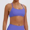 Sujetador de Yoga Elástico Transfronterizo Seamless de Aliexpress Lycra Spandex Tres Usos Correa de Hombro Extraíble Chaleco Deportivo