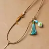 Cordón de cuero encerado para collar, cordón trenzado, cordón para colgar colgante de oro, correa para el cuello, hebilla de paz, cordón para colgar colgante de Buda de ámbar y jade