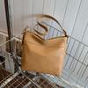 Bolsa Balde Simples de Grande Capacidade Transfronteiriça Nova Moda Verão 2025 Bolsa de Ombro Retrô Bolsa Feminina Popular Deste Ano