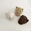 Chapéus infantis são super fofos e adoráveis, chapéus octogonais com tema de gato, boinas para meninos e meninas, artísticos e doces, adequados para passeios de outono e inverno, bonés estilo bico de pato