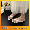 Chinelos Retro de Bolinhas para Mulheres, Uso ao Ar Livre no Verão, Novo Estilo 2026, Adequado para Combinar com Vestidos, Sandálias de Praia