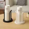 Portavasos Desechable de Lujo Ligero, Bandeja de Vasos de Papel para Dispensador de Agua, Estante de Almacenamiento para Tienda de Té de Leche y Café, Dispensador de Vasos para Cocina