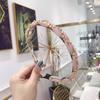 Accesorios para el Cabello Coreanos de Nueva Calidad Estilo Coreano Sencillo Tejido a Mano Tiras de Diamantes Super Flash Borde Delgado Aro para el Cabello Diadema Cabello Presionado para Mujeres
