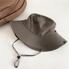 Sombrero de vaquero occidental de diseño sombrero de pescador femenino sombrero para el sol transpirable a prueba de sol sombrero para el sol para exteriores pesca montañismo sombrero masculino