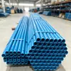 O tubo da viga longitudinal em H do transportador de correia de mineração é à prova de poeira, à prova de ferrugem, de alta resistência e tem boa capacidade de carga, com tubo redondo de viga longitudinal perfurado e pintado