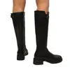 Botas Altas Gruesas de Suela Gruesa de Nuevo Estilo para Otoño e Invierno, Comercio Exterior Transfronterizo, Tallas Grandes para Mujer - Disponibles para Compra en Grupo y Dropshipping en Amazon Temu
