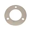Vitrine de aço inoxidável base redonda flange perfurada junta de vedação suporte vertical placa de fixação de corrimão placa de suporte painel do pé