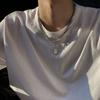 Collar Hip Hop para Hombre Moderno Guapo Diseño de Nicho Sentido Enrollado y Apilado Duffy Guapo Combinable Callejero Cadena Clavícula Colgante Transfronterizo