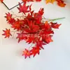 Nuevos accesorios de decoración de Halloween transfronterizos: guirnalda de hojas de arce, calabaza, piña, frutos rojos, accesorios temáticos de otoño para el festival de la cosecha
