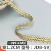 Renda DIY Acessórios de renda solúveis em água Renda de bordado oca dourada Acessórios de pêndulo para saia de franja