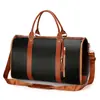 Bolsa de Viaje Plegable Nueva para Mujer Transfronteriza Bolso Bandolera de PU Bolsa de Equipaje Bolsa con Ruedas Multifuncional Bolsa Grande para Mujer