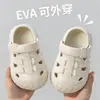 Armazém Yiwu - Tamancos para Travessia de Água Infantis para Meninas, Verão Desenho Animado Fofo Antiderrapante Interno Banho Sola Macia Biqueira Fechada Tamanhos Pequenos e Médios