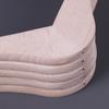 Percha de madera maciza de haya sin pintar para tienda de ropa, percha para pantalones, percha para adultos, señoras, niños, venta al por mayor