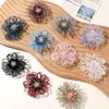 Diseño Personalizado Hueco Cristal Alambre Envuelto a Mano Flor Accesorios DIY Ropa Accesorios para el Cabello Flores para Zapatos Adornos Suministros Accesorios