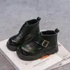 Sapatos Infantis Tendência Estilo Britânico Botas Martin Infantil Botas Menina Moda Menino Lindo Bebê Confortável Solado Macio Botas Curtas
