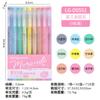 Novo conjunto de canetas coloridas Morandi Blue Fruit 0551, caneta gel de grande capacidade, agulha para pintura de estudante, marca-texto