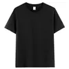 Camiseta de Algodão Logo Secagem Rápida Uniforme de Trabalho em Equipe Atividade Cultural DIY Bordado Camisa de Publicidade Impressão Atacado