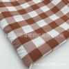 Primavera e Verão novo Xadrez bolha Xadrez stretch tecido de vestido camisa feminino tecido bolha em estoque