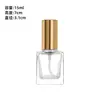 Em Estoque Frascos de Perfume Mini de 5ml 6ml 10ml, Frascos de Spray de Vidro Portáteis, Frascos de Amostra, Frascos Cosméticos