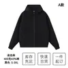 Sudadera de alta gama con cremallera de algodón líquido, uniforme personalizado para clases con estampado de logotipo para eventos corporativos y escolares, camisetas culturales, ropa de trabajo y chaquetas