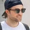 Nuevas gafas de sol retro estilo Hong Kong, gafas de sol de moda de alta gama personalizadas, gafas de sol a prueba de rayos UV, forma cóncava para hombre