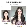 Peruca mulheres cabelos longos de uma peça cabelo artificial em forma de U volume de crescimento de cabelo fofo de onda grande cabelo encaracolado invisível peça de peruca sem costura