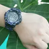 Relógio Camuflado Colorido Luminoso Mostrador Grande Eletrônico Esportivo Outdoor Eletrônico Modelos Personalizados Masculinos