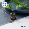 Pie de aleación de imitación de oro plateado de tamaño pequeño para proteger las esquinas de los muebles, pie decorativo, caja de madera, pie de soporte de cuatro lados