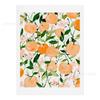 Ins Pequena Arte Fresca Flor Laranja Nórdico Moderno Quarto Casa de Família Sala de Estar Pintura Decorativa Quarto Sala de Jantar Corredor Entrada