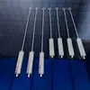 En stock cepillo para pajitas de acero inoxidable de 200 mm acero inoxidable 304 cepillo de nailon suministro directo de fábrica