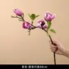 Flor de Magnólia 3D de Alta Qualidade Decoração para Mesa de Jantar Sala de Estar Casa Enfeites de Flores Artificiais Luxo Acessível