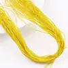 Cuerda elástica colorida de 1 mm, cordón de nailon, hilo elástico de látex, cordón para manualidades, para ensartar pulseras, cordón hecho a mano, accesorios para joyería