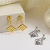Sem Orelhas Furadas, Doce, Compacto, Diamantes Brilhantes, Lantejoulas, Argolas de Clipe Geométricas em Formato de Espiral, Brincos Ol de Luxo Acessível, Brincos de Moda Feminina