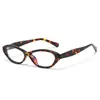 Óculos de Sol Novos 2026 Estilo Olho de Gato Moda Europeia e Americana Simples Armação Pequena PC Moda Brilhante Óculos de Sol para Comércio Exterior Mulheres
