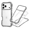 Novo Produto do Sudeste Asiático, Capa de Celular Três em Um para Afinar a Cintura Adequada para Ip17Promax, Camada Única Fina Cobertura Total Cor Sólida Alça de Pulso