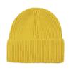 Gorro de punto de color sólido con rayas verticales transfronterizo, gorro deportivo de esquí para otoño e invierno, gorro de cúpula con borde vuelto, gorro de lana cálido europeo y americano