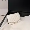 Bolsa de Mão Acolchoada de Nicho da Moda para Mulheres 2025 Nova Carteira Curta Versátil de Alto Valor Porta-Cartões Simples Estiloso