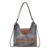 Bolso de Hombro Único de Nicho para Mujer, Gran Capacidad, Nuevo Modelo 2025, Bolso para Clase de Estudiante Universitario, Bolso Tote Elegante, Bolso Cruzado